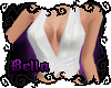 {Bella" White Vest