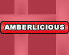 Amberlicious Sticker