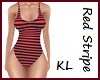 Red Striped Swim - KL