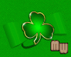 3D Lucky Shamrock & Bow