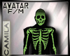 DER! Skeleton Avatar F/M