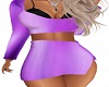 Sandy Purple Dress