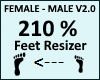 Feet Scaler 210% V2.0
