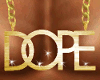 Dope Open Chain Gold