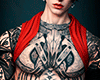 RED SHIRT + TATTOO