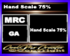 Hand Scale 75%