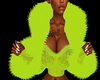 ! 'Green Cupid Fur Layer