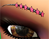 Pink Star Eyebrows