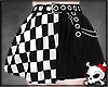 [Na] Emo Checkered Skirt