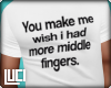 !L! Middle fingers