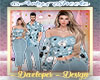 AS* Blue Couple Top F
