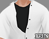 Tucked Shirt White