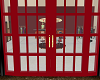 Red French Doors