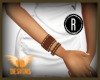 Leather bracelet (R)