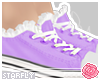 ! Frilly Converse Purple