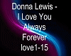 Donna Lewis song+rose