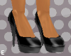e|Glossy Heels; Black