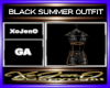 BLACK SUMMER OUTFIT