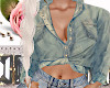 Denim Rigged Top {Dirty}