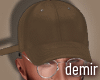 [D] Brown cap