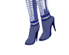 DEA BLUE LACE BOOTS RL