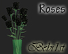 [Bebi] Grn/blk roses