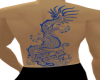 Dragon Tattoo (Blue)