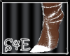 [S4E] Lace Boots White