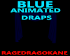 BLUE ANIMATED DRAPS