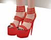 [rk2]Spiked Heels Red