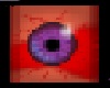 purple/red evil eye