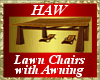 Lawn Chairs with Awning