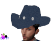 denim cowboy hat
