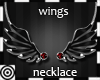 *m Wings Silver Necklace