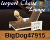 [BD] Leopard Chaise