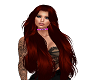 Long Dark Red Hair