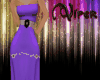 ~V~ Purple Flower Gown