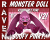 PINK MONSTER DOLL V2!