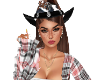 Wild West Cow Girl Hat