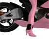 vette pink bike boots