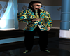 SNAKE GREEN SUIT