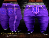 Baggy Purple Jeans