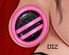 !!D Gauge Hot Pink Black