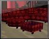 B Long Sofa Red