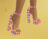 Pink Picnic Heels