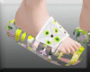 COLOURED GELLY SLIPPER