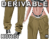 [K] sagging pants M