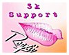 3k Support Sticker