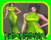 Silk Green Dress