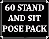 60 Stand + Sit Pose Pack